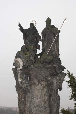 Statue in Pragueのeditorial素材