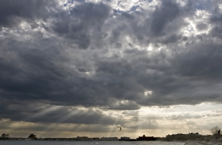 Befor storm の写真素材