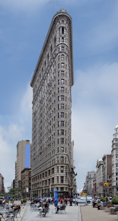 NEW YORK CITY - June 1  The Flatiron building in Manhattan June 1, 2012 in New York, NY  Considered...