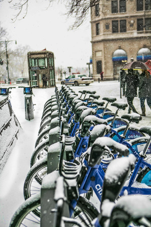 Winter in New Yorkのeditorial素材