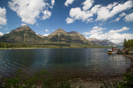 Waterton Lakes National Park, Alberta, Canadaのeditorial素材