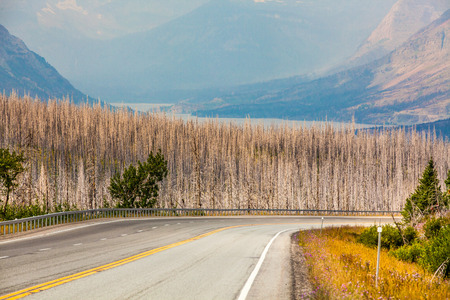 Beautiful Montana Landscapeの写真素材