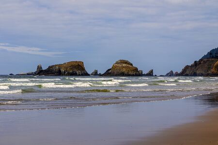 Cannon beach, Oregonの写真素材