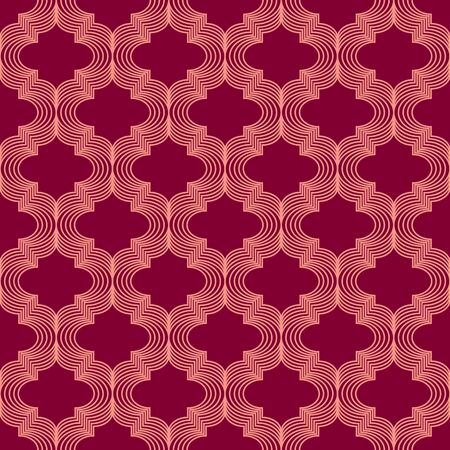 Vector illustration. Vertical curved lines of lemon color on a green background. Vertical curved lines forming a pattern.の写真素材