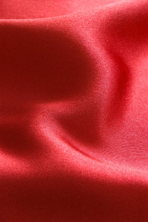 red satin fabric backgroundの写真素材