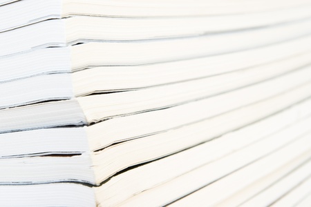 stack of magazines for backgroundの写真素材