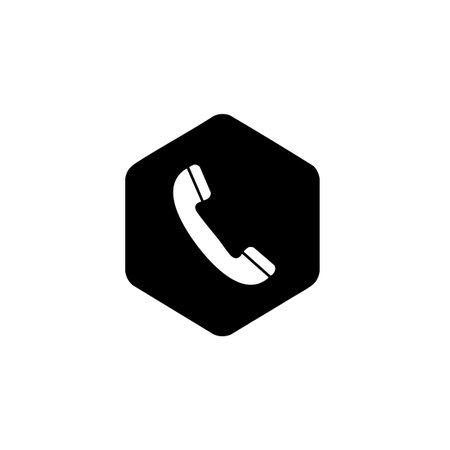 Phone icon. Call center, support and customer service symbol. Vector illustrationの素材