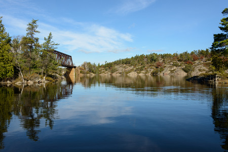 Journey through Manitoba. Whiteshell Provincial Parkの写真素材