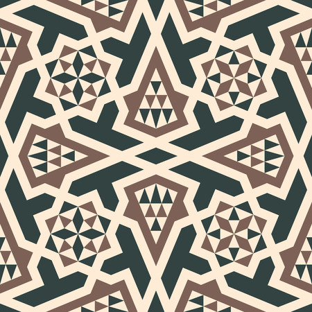 Morocco arabic seamless pattern. Traditional islamic design background.のイラスト素材