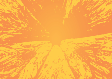 Vector lemon texture. Grunge lemon background. Macro image of citrus fruits.のイラスト素材