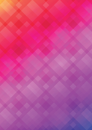 Abstract geometric background. Geometric color gradient. Diamond-shaped gradient backgroundのイラスト素材