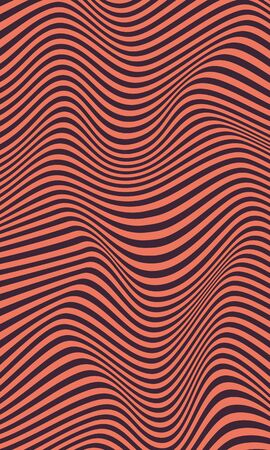 Wavy stripes background. Abstract line art backgroundのイラスト素材