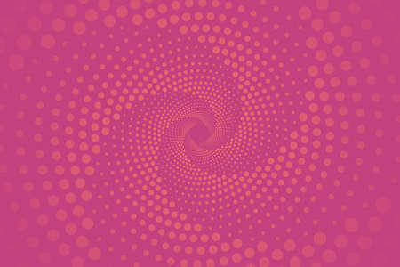 Vector spiral background of dots. Modern abstract geometric design for backgroundのイラスト素材