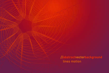 Abstract vector lines background. Modern technology backgroundのイラスト素材