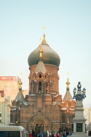Saint Sophia Cathedral in Harbinのeditorial素材