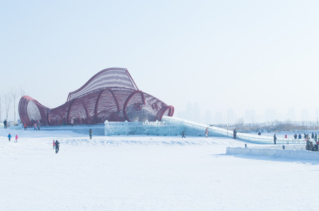 Harbin Ice and Snow Worldのeditorial素材