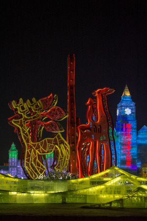 Harbin Ice and Snow Worldのeditorial素材