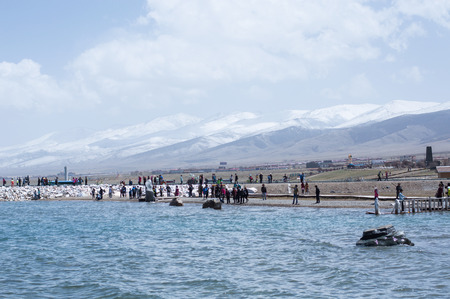Qinghai Lakeのeditorial素材