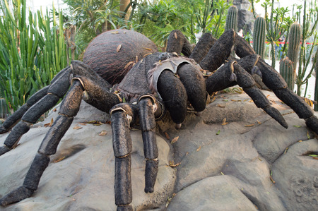 Sculpture of giant spiderのeditorial素材