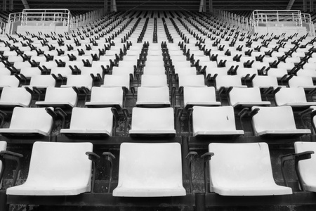 Stadium seatの写真素材