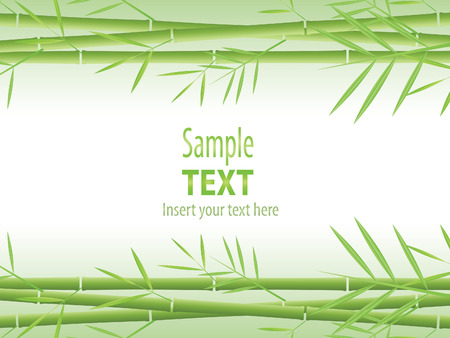 Bamboo vector backgroundのイラスト素材