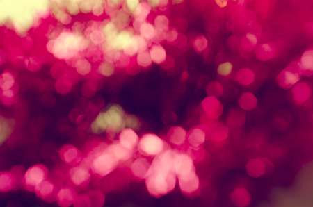 Abstract pink bokeh. Shiny blurred background.の写真素材
