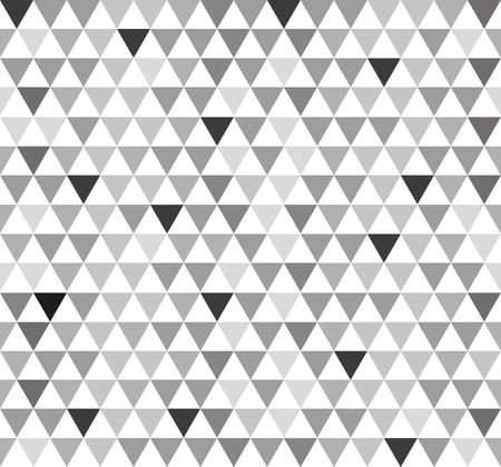 Seamless pattern. Geometric Vector illustration. Repeating background. Black and Whiteのイラスト素材