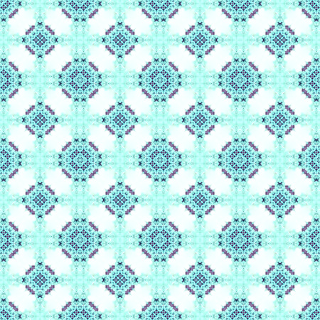 Abstract flowers seamless pattern background. Kaleidoscope from flowers. Hydraulic tile design.
