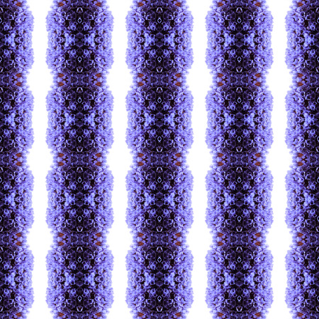 Abstract flowers seamless pattern background. Kaleidoscope from flowers. Hydraulic tile design.