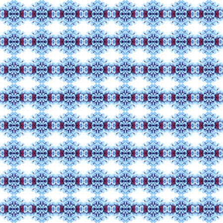 Abstract flowers seamless pattern background. Kaleidoscope from flowers. Hydraulic tile design.の写真素材