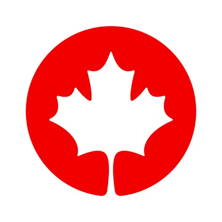 Canada maple icon のイラスト素材