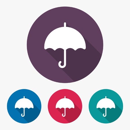 Umbrella icon のイラスト素材