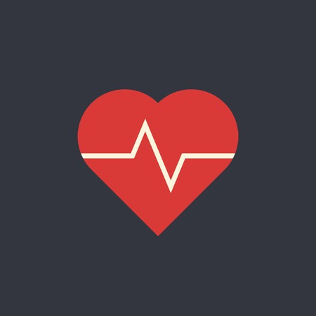 Heart medical iconのイラスト素材