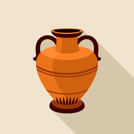 Greek amphora iconのイラスト素材