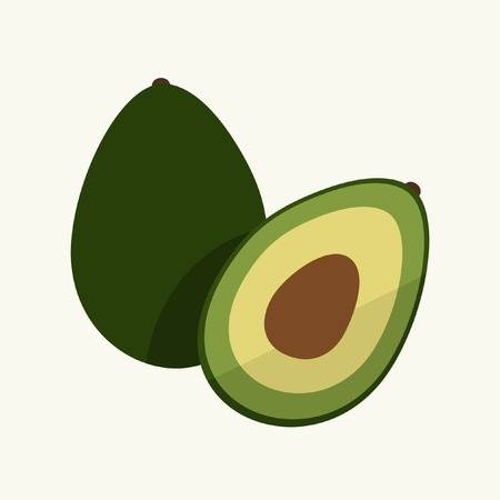 Avocadoのイラスト素材