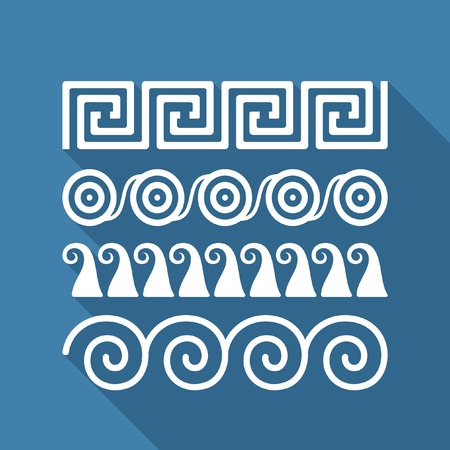 Greek ornamentsのイラスト素材