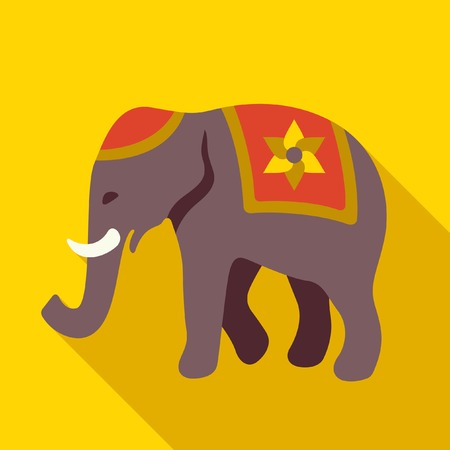 Indian elephantのイラスト素材