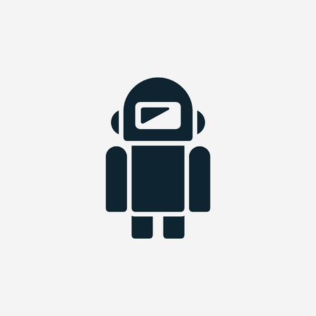 Robot iconのイラスト素材
