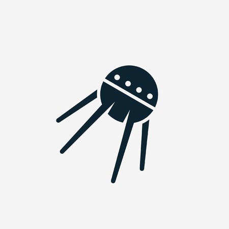 Sputnik iconのイラスト素材