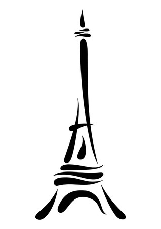 Eiffel Towerのイラスト素材