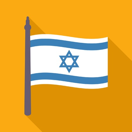 flag of israelのイラスト素材