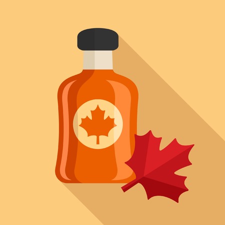 maple syrupのイラスト素材