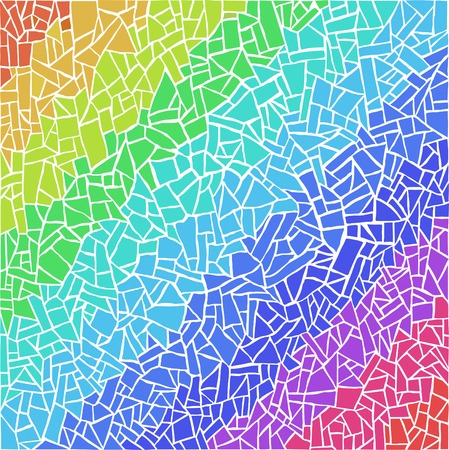 mosaic patternのイラスト素材