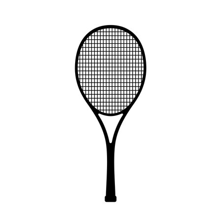 Tennis racket vector illustrationのイラスト素材