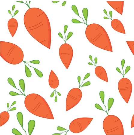 Car vector icon set. Carrots. Seamless background. eps jpgのイラスト素材