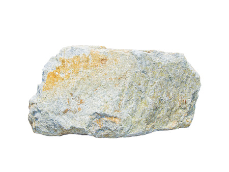 granite stone isolated on whiteの写真素材