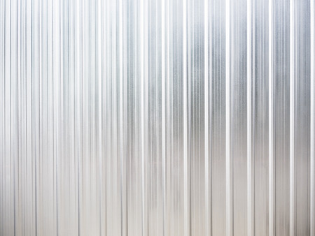 galvanized steel plate as fence wallの写真素材