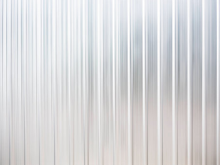 galvanized steel plate as fence wallの写真素材