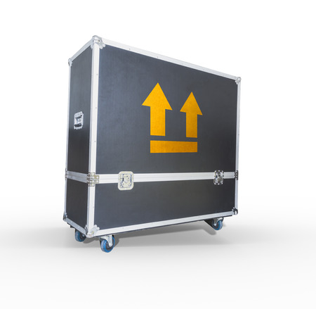 industial metal box to transportationの写真素材