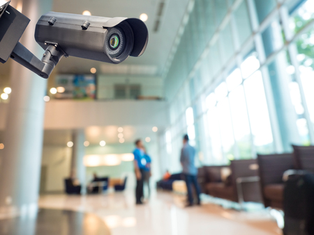 Security CCTV camera or surveillance system in office building